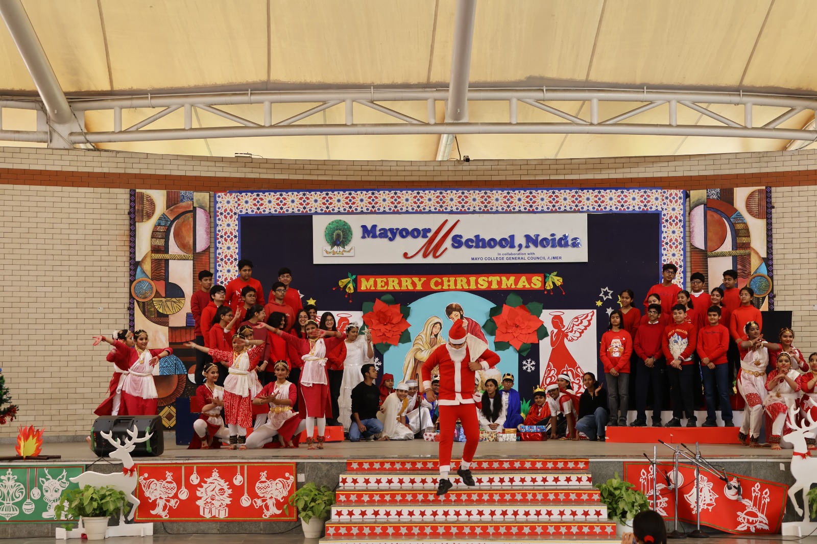 A Symphony of Spirit and Rhythm: Mayoor School, Noida Celebrates Christmas and Fusion Dance